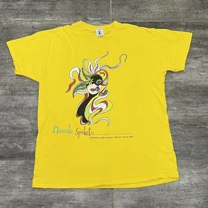 Vintage Delta Piccolo Spoleto T-Shirt Size L South Carolina 1997 Art Festival
